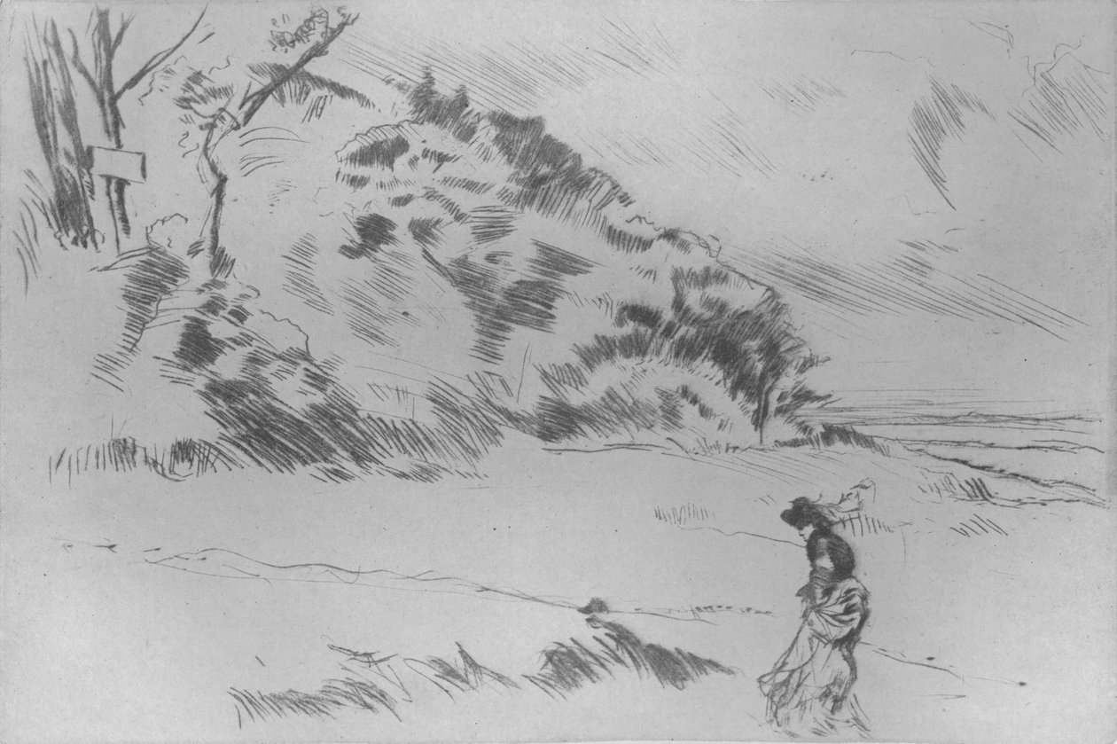 Speke Shore, c1875, 1904 by James Abbott McNeill Whistler