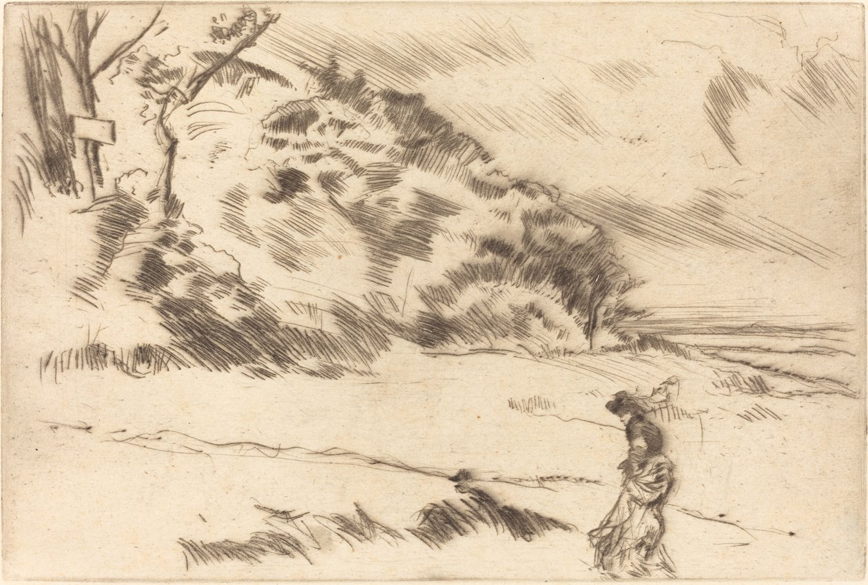 Speke Sahili, c. 1875. by James Abbott McNeill Whistler