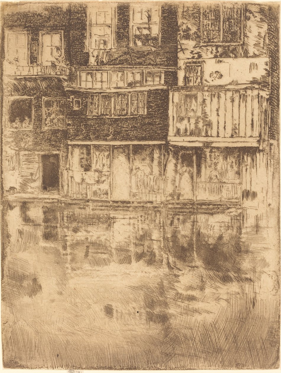 Kare Ev, Amsterdam, 1889. by James Abbott McNeill Whistler