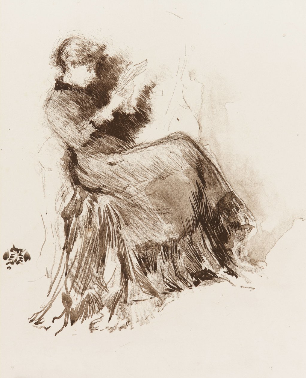 Çalışma, 1878. by James Abbott McNeill Whistler