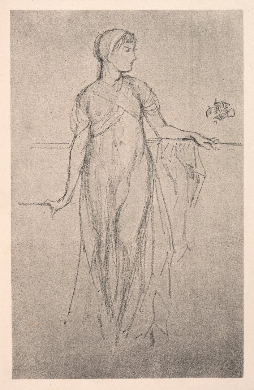 Çalışma, 1879. by James Abbott McNeill Whistler