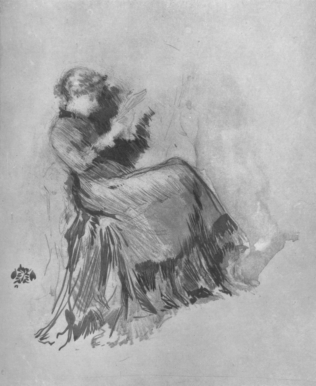 Çalışma, c1880, 1904 by James Abbott McNeill Whistler