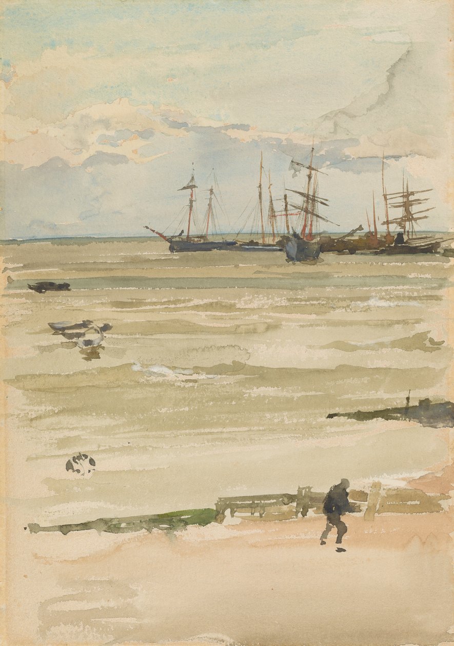 Anchorage, 1882-1884. by James Abbott McNeill Whistler
