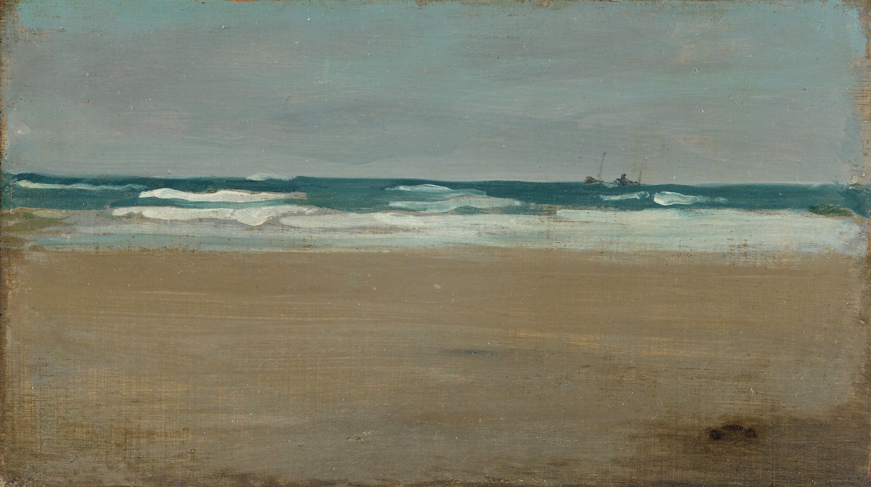 Kızgın Deniz, 1883 veya 1884. by James Abbott McNeill Whistler