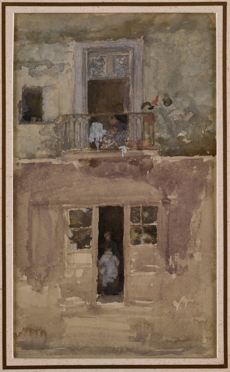 Balkon, c.1888 by James Abbott McNeill Whistler