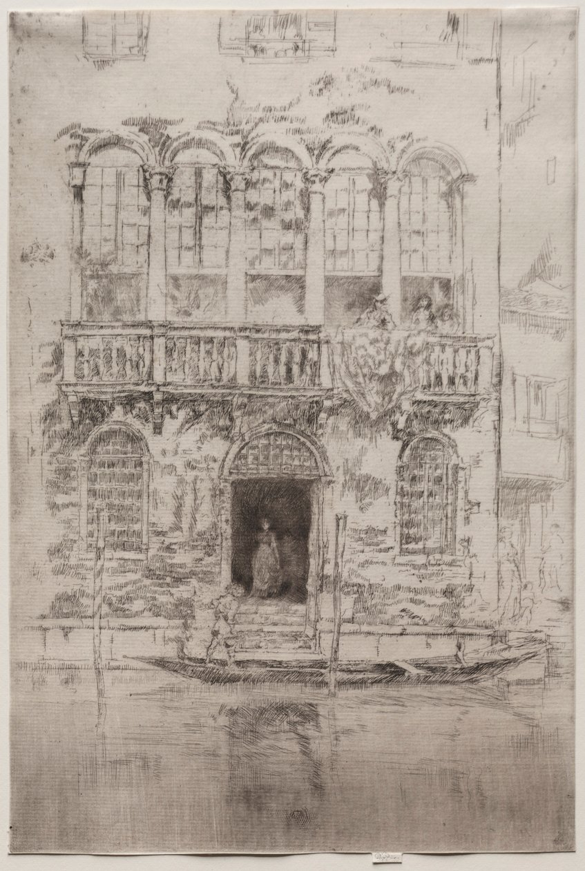 Balkon, c. 1880. by James Abbott McNeill Whistler