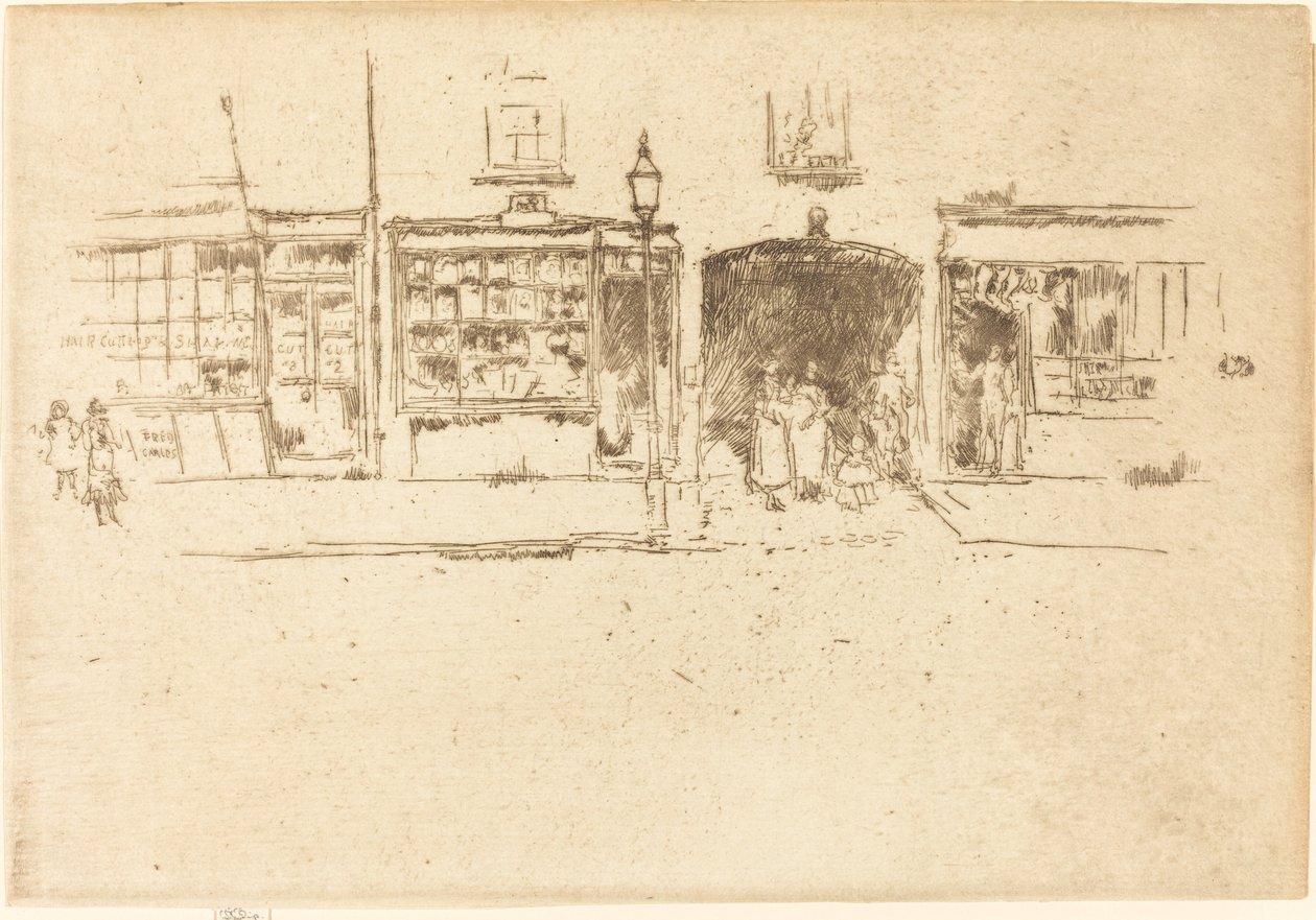 Berber, c. 18861888. by James Abbott McNeill Whistler