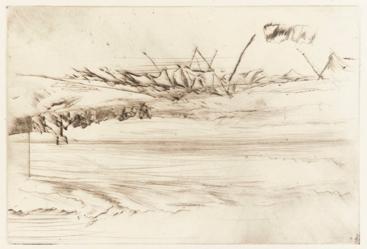 Sahil, Hastings, 1873. by James Abbott McNeill Whistler