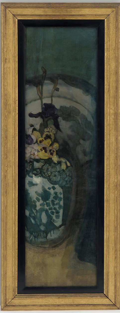 Mavi Kız parçası: Mor ve Mavi, 1872-1876. by James Abbott McNeill Whistler