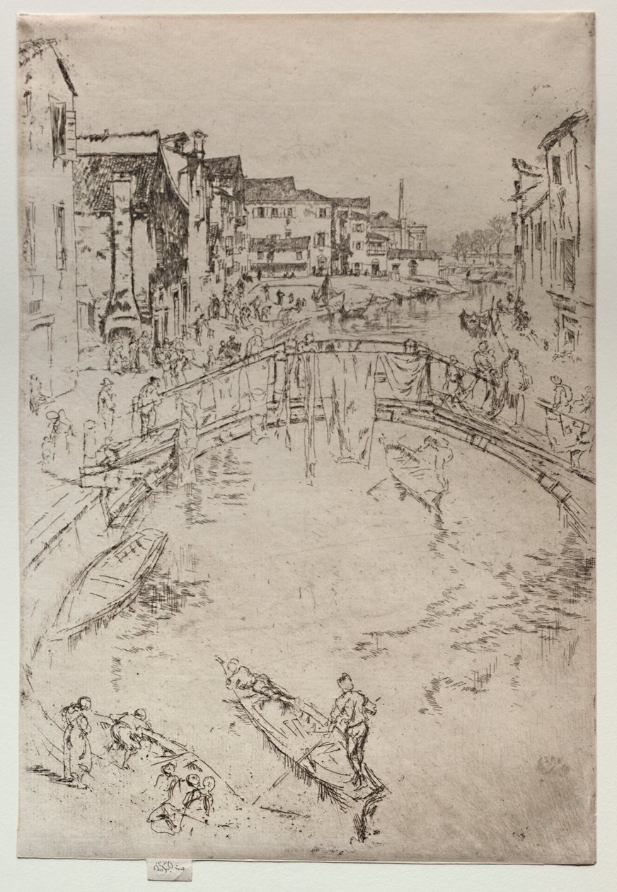 Köprü. by James Abbott McNeill Whistler