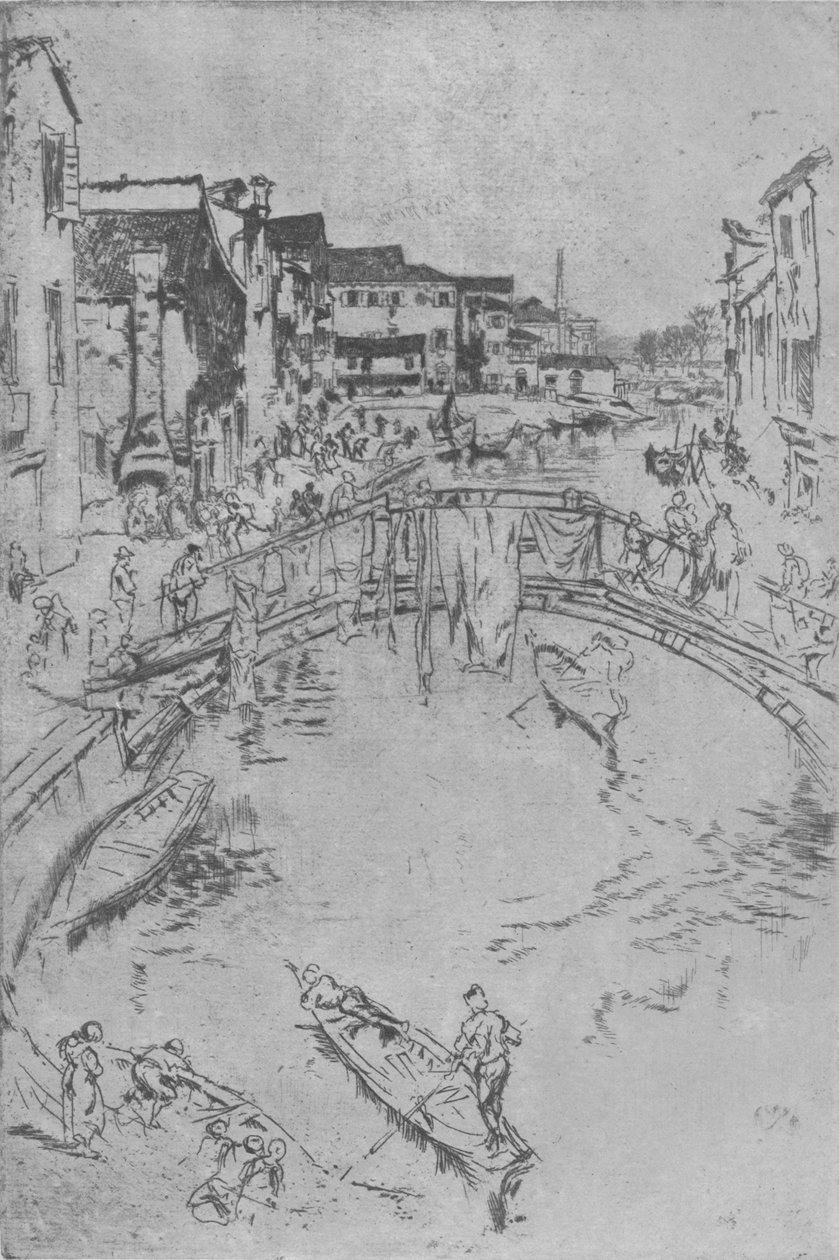 Köprü, c1880, 1904 by James Abbott McNeill Whistler