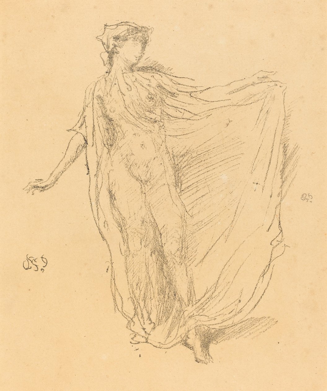 Dans Eden Kız, 1889. by James Abbott McNeill Whistler
