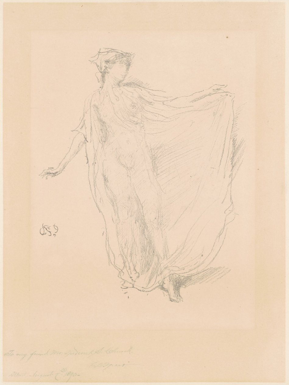 Dans Eden Kız, 1889. by James Abbott McNeill Whistler