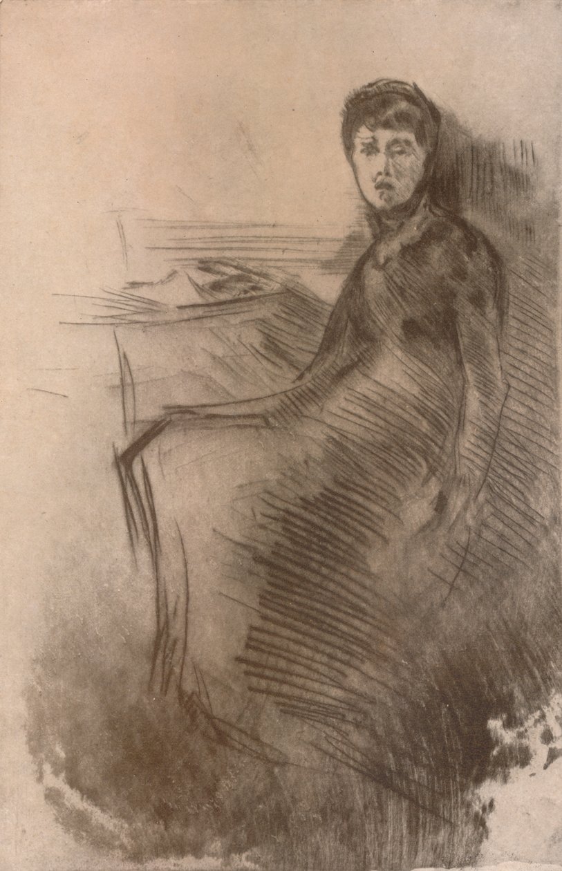 Masa, c1870, 1904 by James Abbott McNeill Whistler