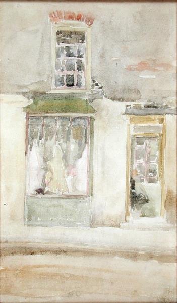 Terziler Dükkanı, c.1897-98 (kağıt üzerinde wc) by James Abbott McNeill Whistler