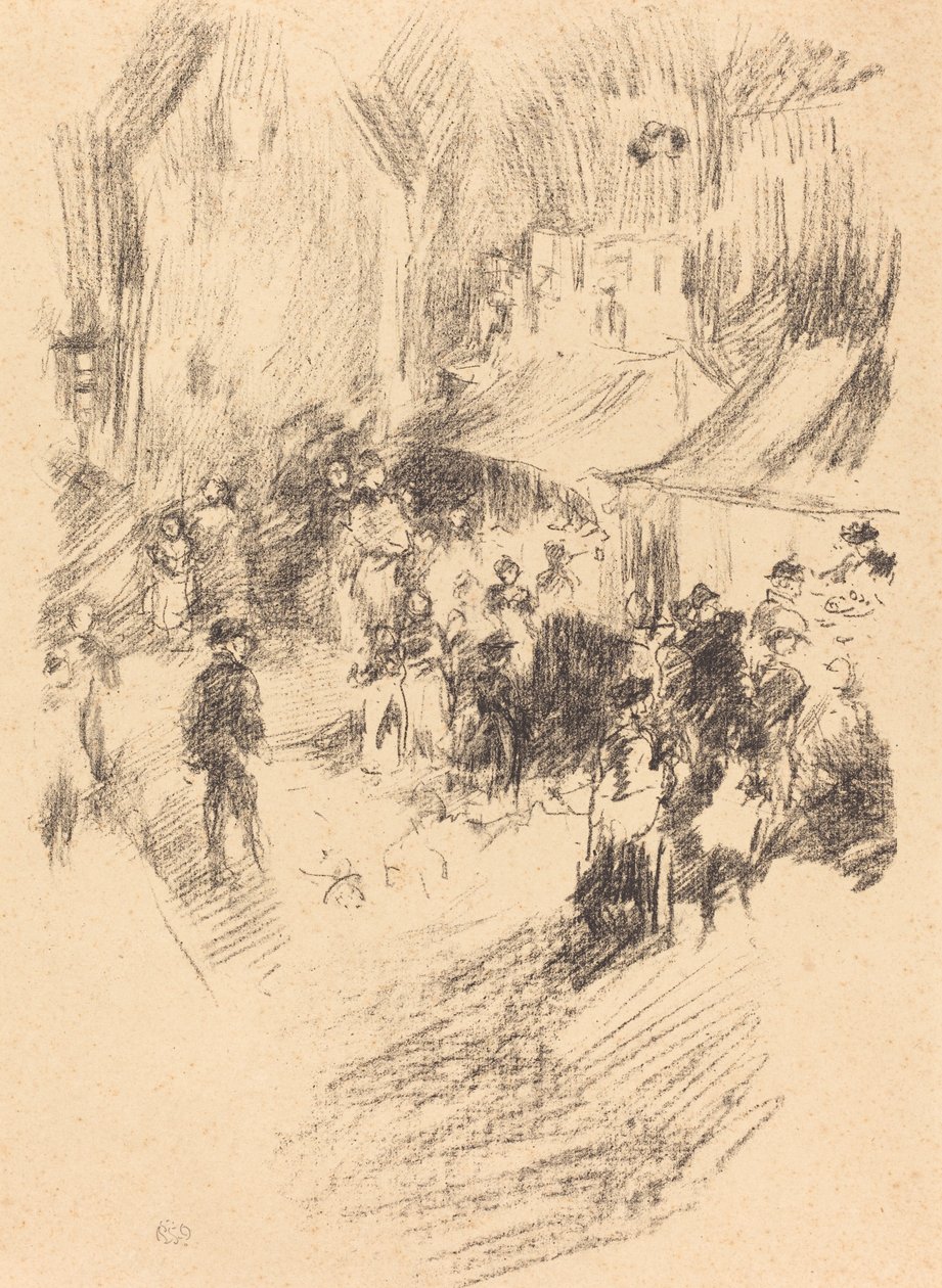 Fuar, 18951896. by James Abbott McNeill Whistler
