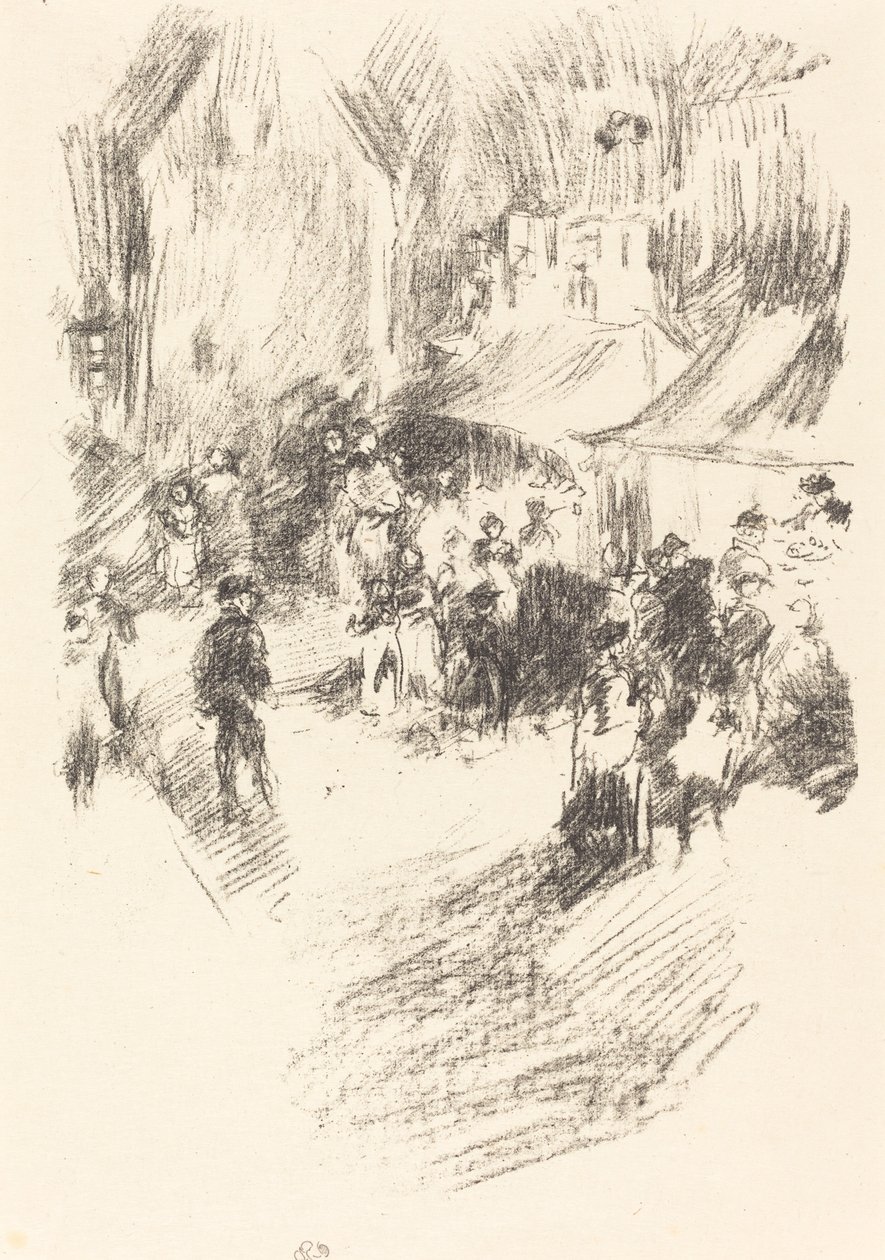 Fuar, 18951896. by James Abbott McNeill Whistler