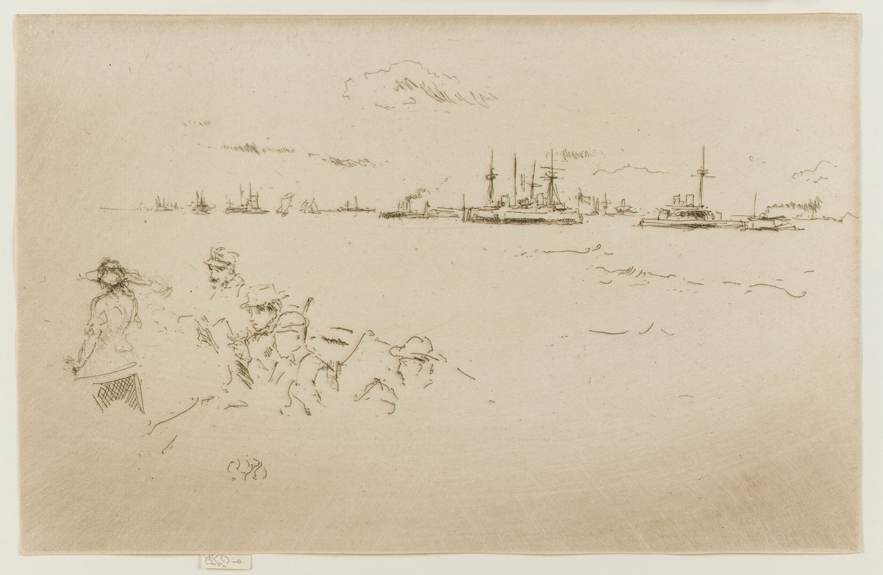 Filo: Monitörler, 1887. by James Abbott McNeill Whistler