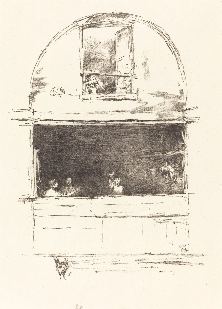 Forge, Passage du Dragon, 1894. by James Abbott McNeill Whistler