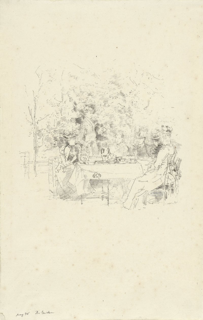 Bahçe by James Abbott McNeill Whistler