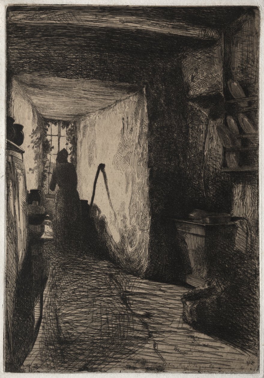 Mutfak, 1858 by James Abbott McNeill Whistler