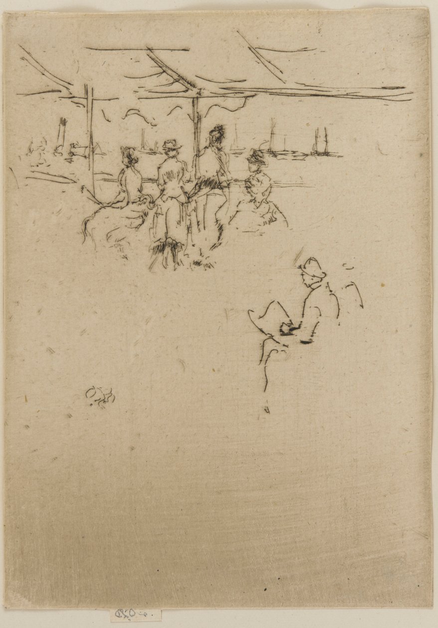 İniş Aşaması, İnekler, 1887. by James Abbott McNeill Whistler