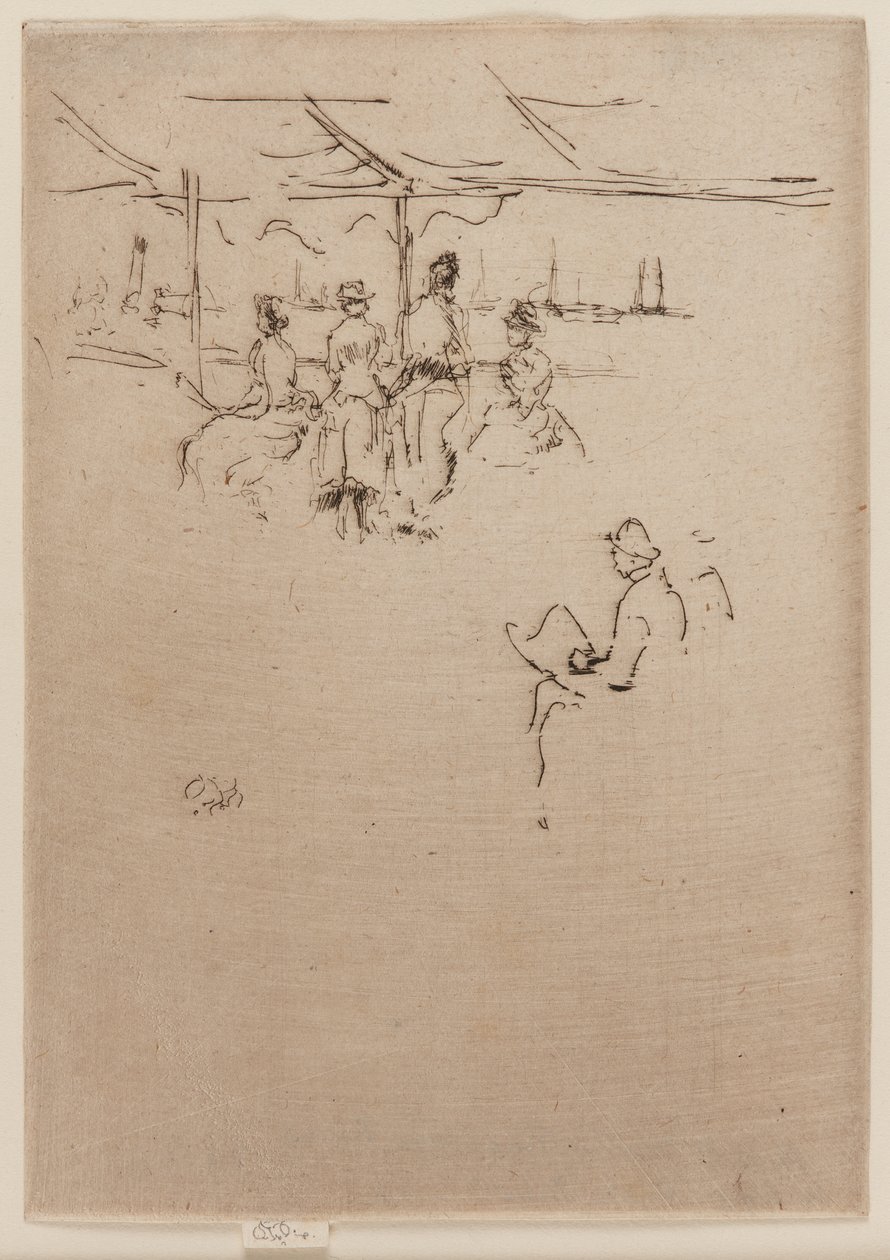 İniş Aşaması, İnekler, 1887. by James Abbott McNeill Whistler