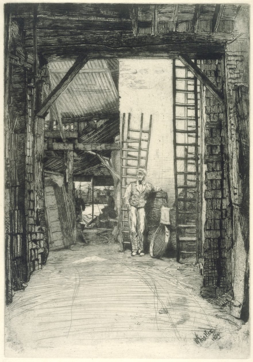 Kireç Yakıcı by James Abbott McNeill Whistler