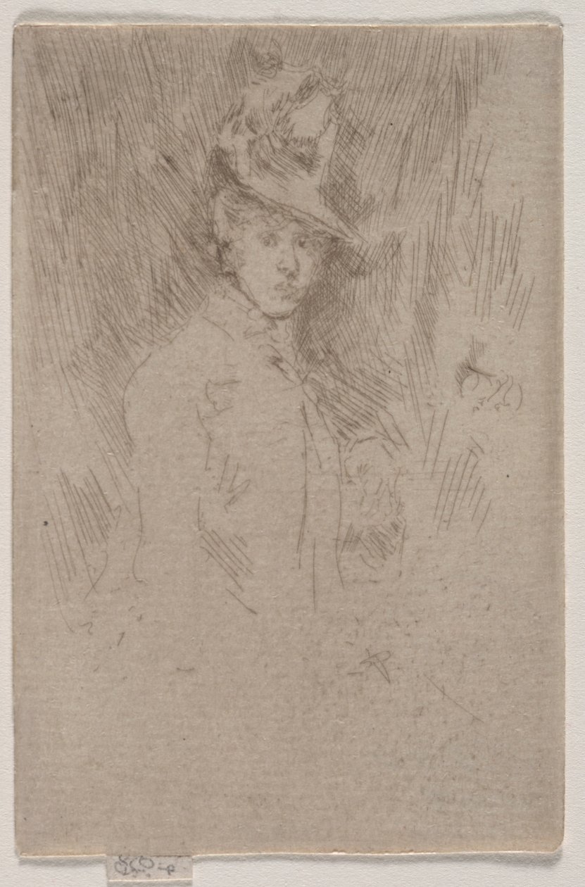 Küçük Şapka. by James Abbott McNeill Whistler