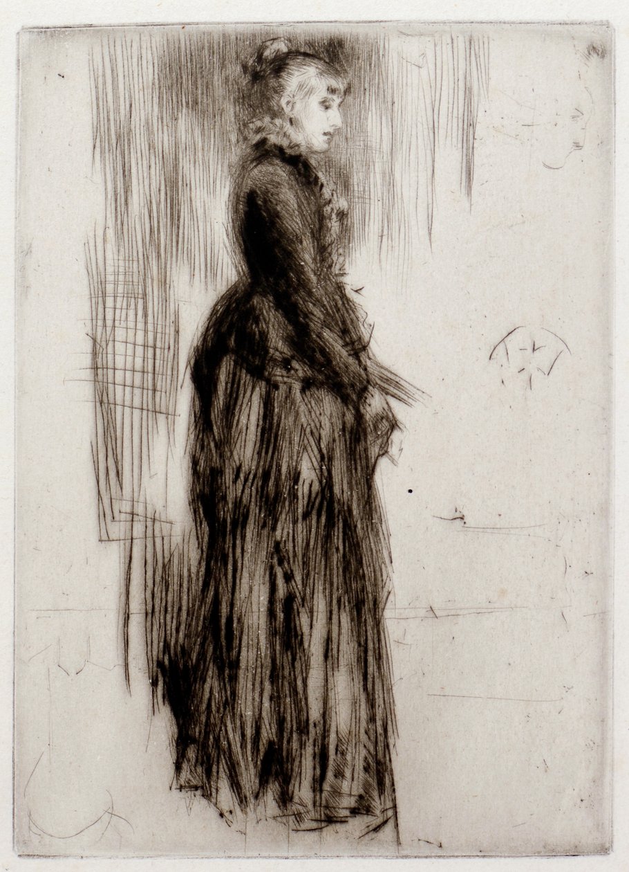 Küçük Kadife Elbise by James Abbott McNeill Whistler
