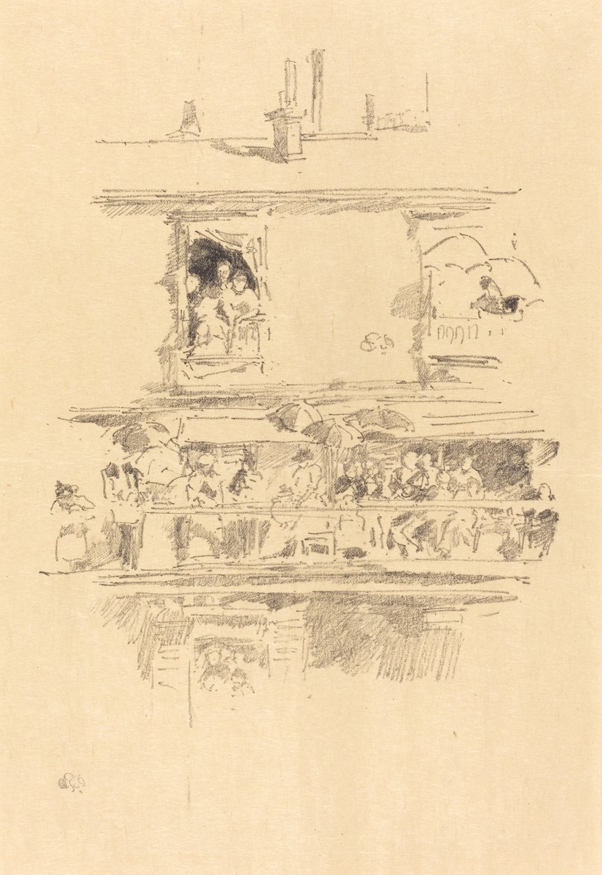 Uzun Balkon, 1894. by James Abbott McNeill Whistler