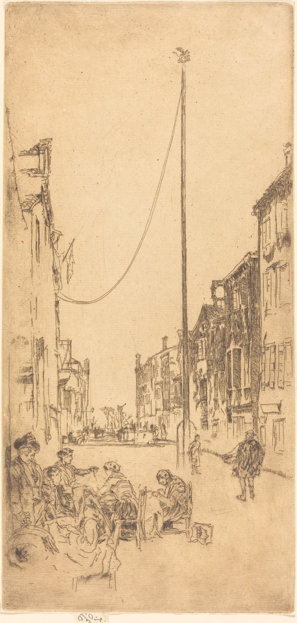 Direk, 18791880. by James Abbott McNeill Whistler