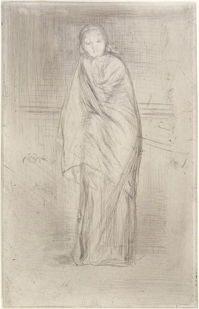 Dinlenme Modeli, 1870 by James Abbott McNeill Whistler
