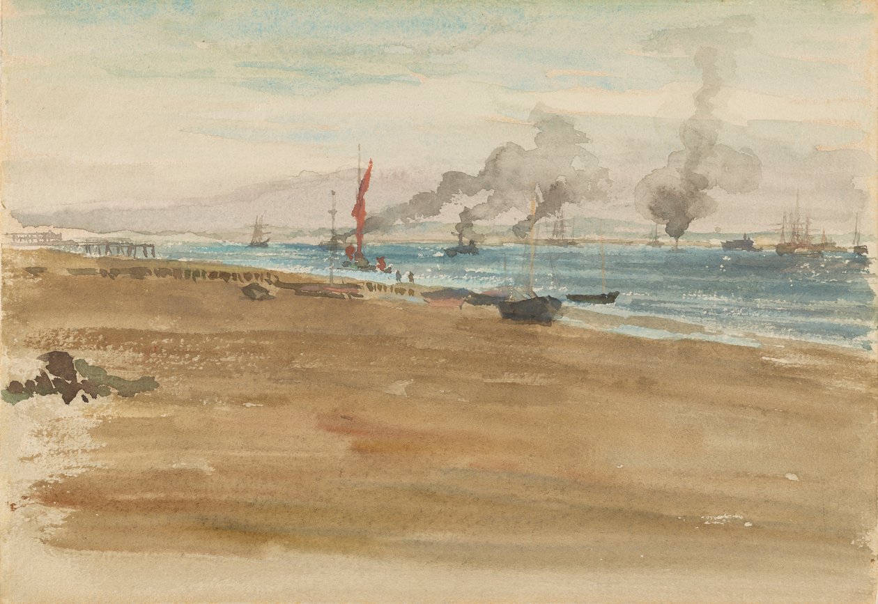 Nehrin Ağzı, 1881-1883. by James Abbott McNeill Whistler