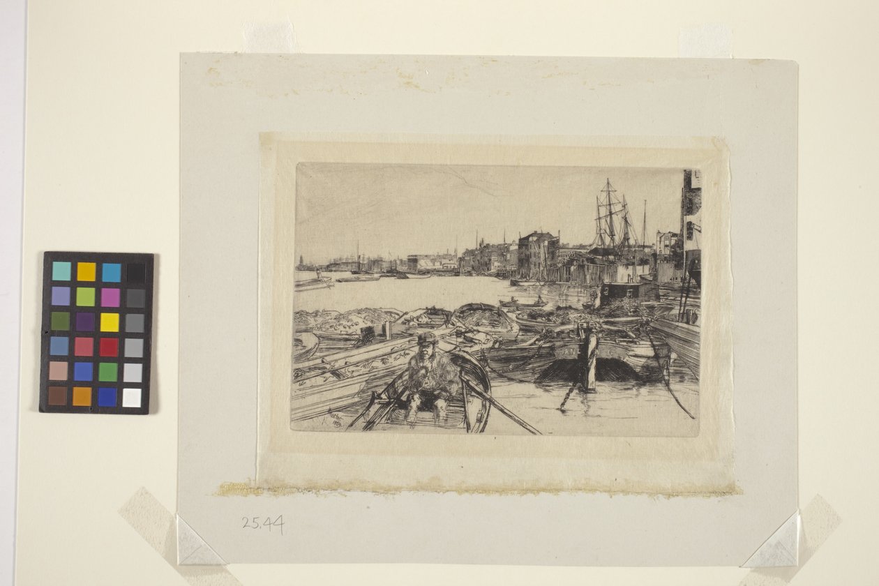 Havuz (gravür) by James Abbott McNeill Whistler