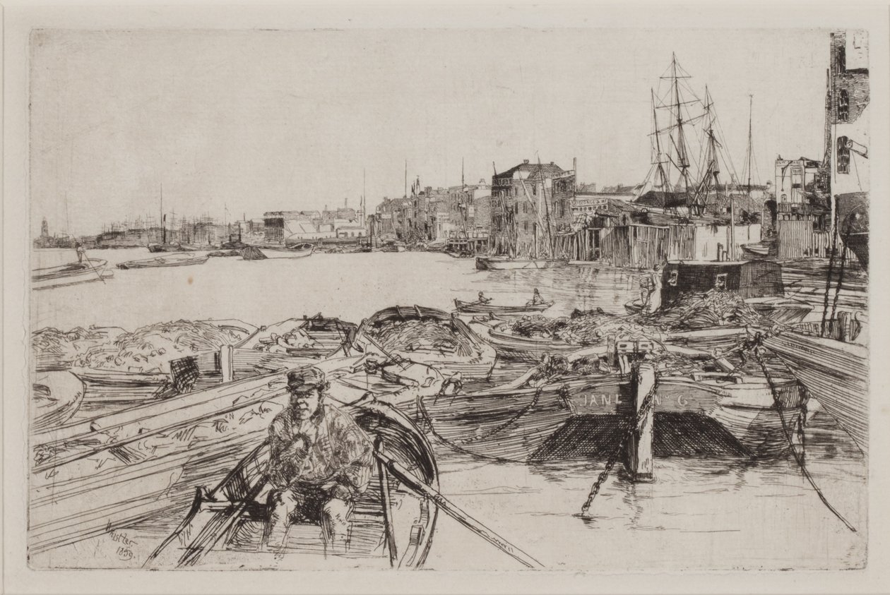 Havuz by James Abbott McNeill Whistler