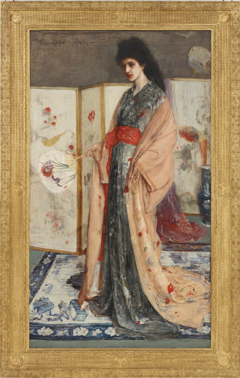 Porselen Ülkesinden Prenses Porselen Ülkesinden Prenses, 1863-1865. by James Abbott McNeill Whistler