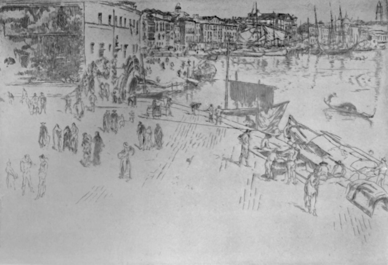 Riva No. 1, 1879-1880, 1925. by James Abbott McNeill Whistler