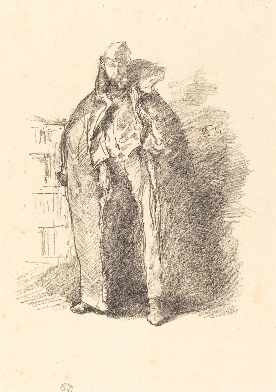Rus Schube, 1896. by James Abbott McNeill Whistler