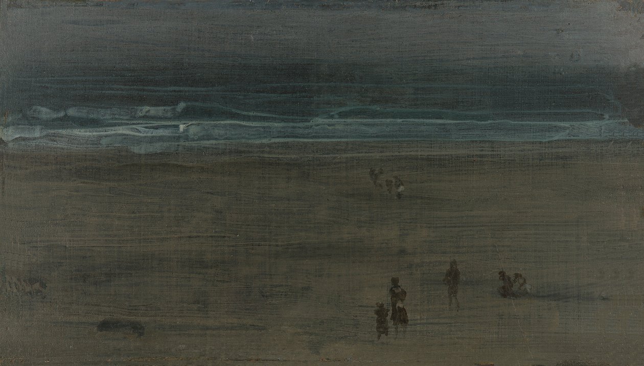 Deniz ve Kum, 1884. by James Abbott McNeill Whistler