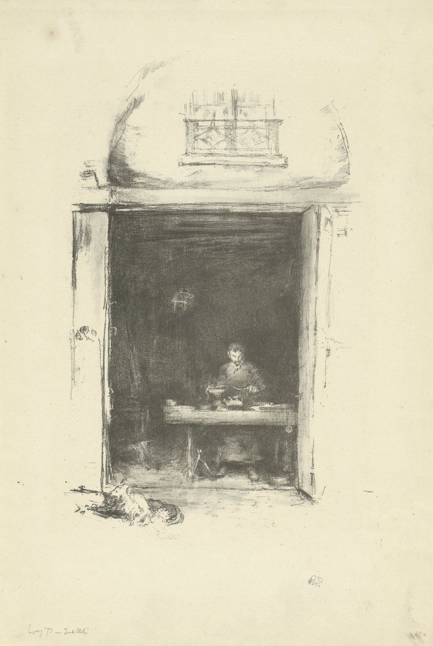 Smith, Passage du Dragon by James Abbott McNeill Whistler