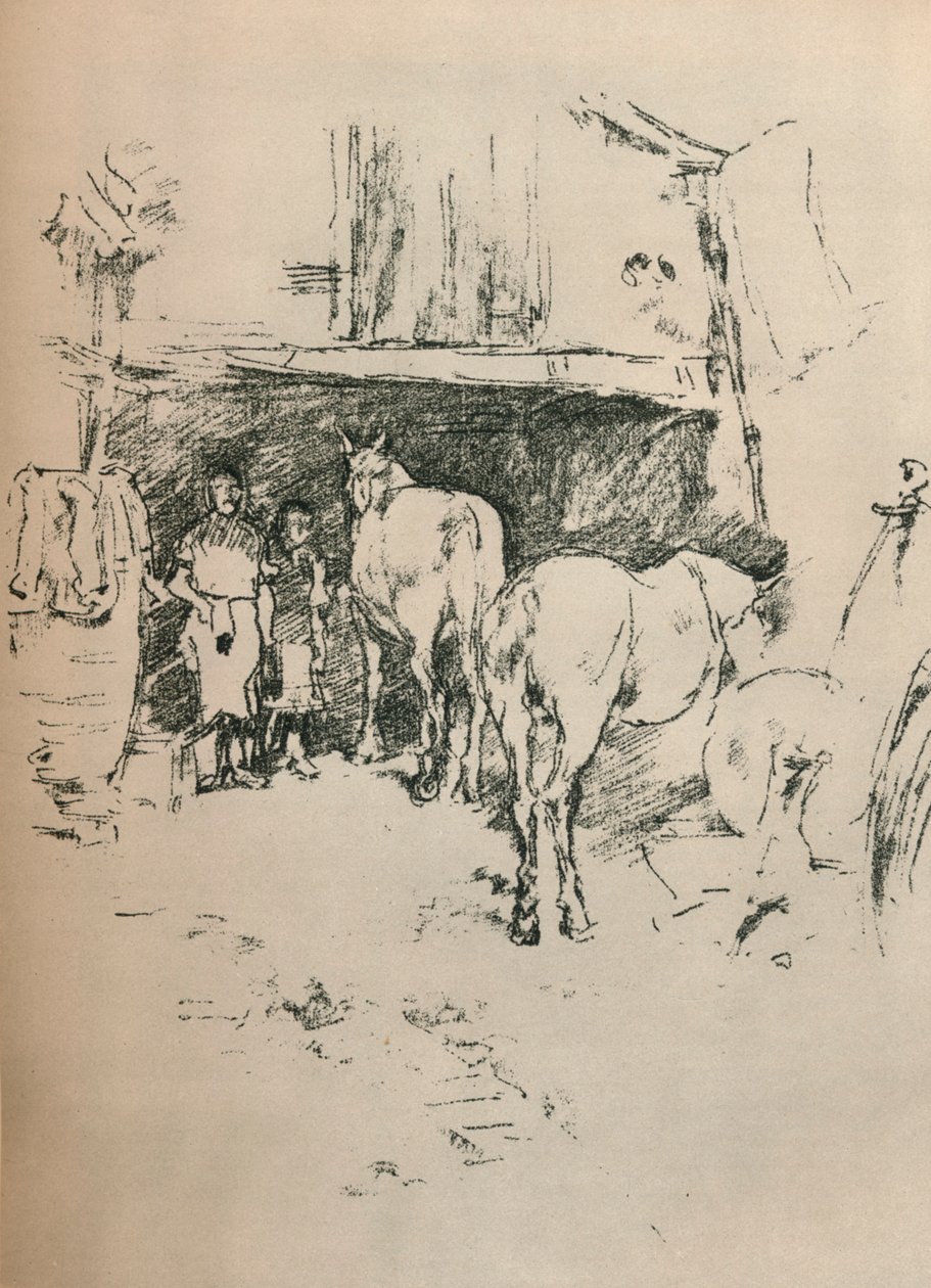 Smiths Bahçesi, 1895 by James Abbott McNeill Whistler