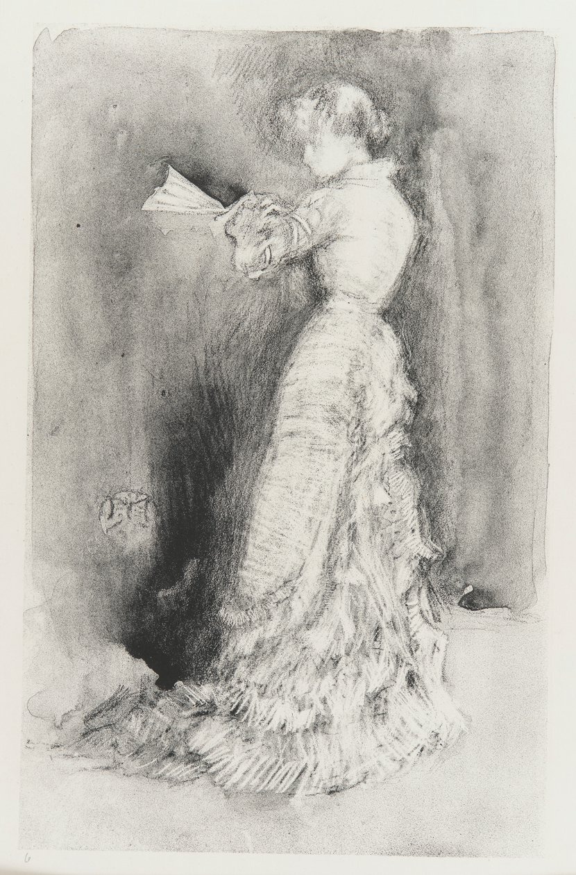 Tuvalet, 1878. by James Abbott McNeill Whistler