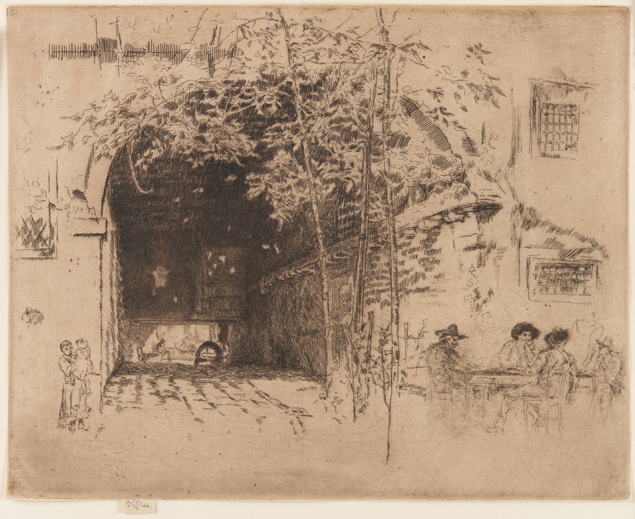 Feribot, No. 2, 1879-1880. by James Abbott McNeill Whistler