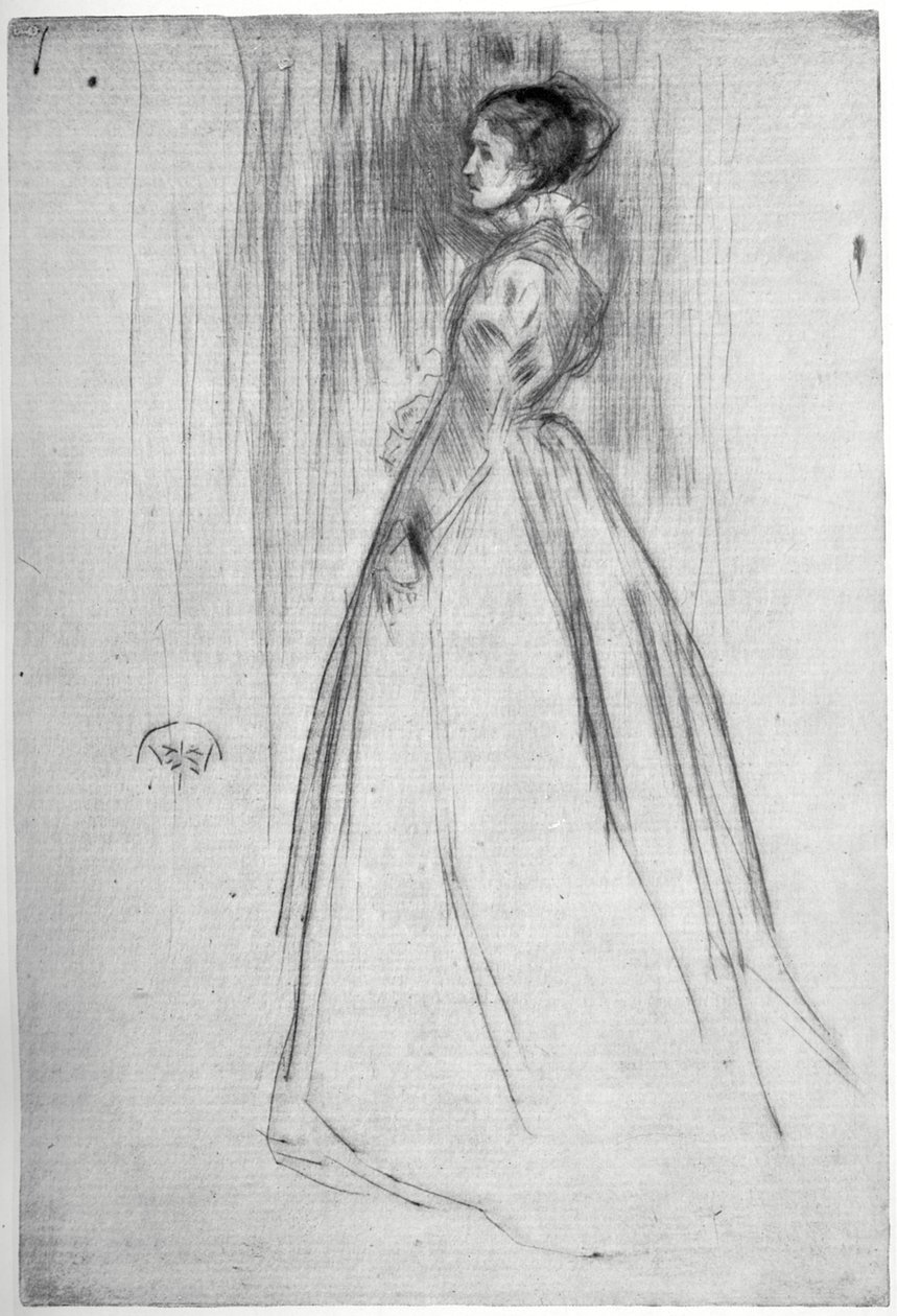 Kadife Elbise, 1873 1904. by James Abbott McNeill Whistler