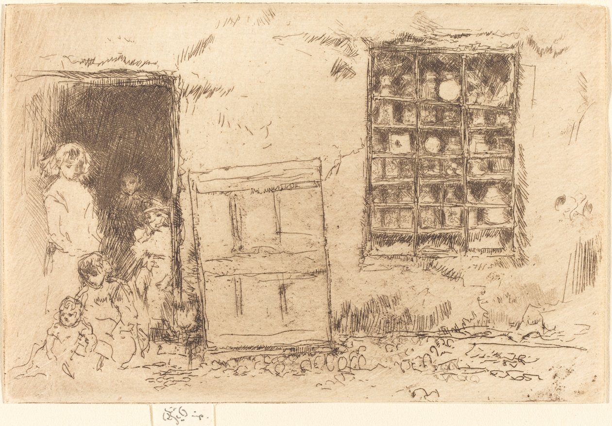 Köy Tatlıcı, 1887. by James Abbott McNeill Whistler