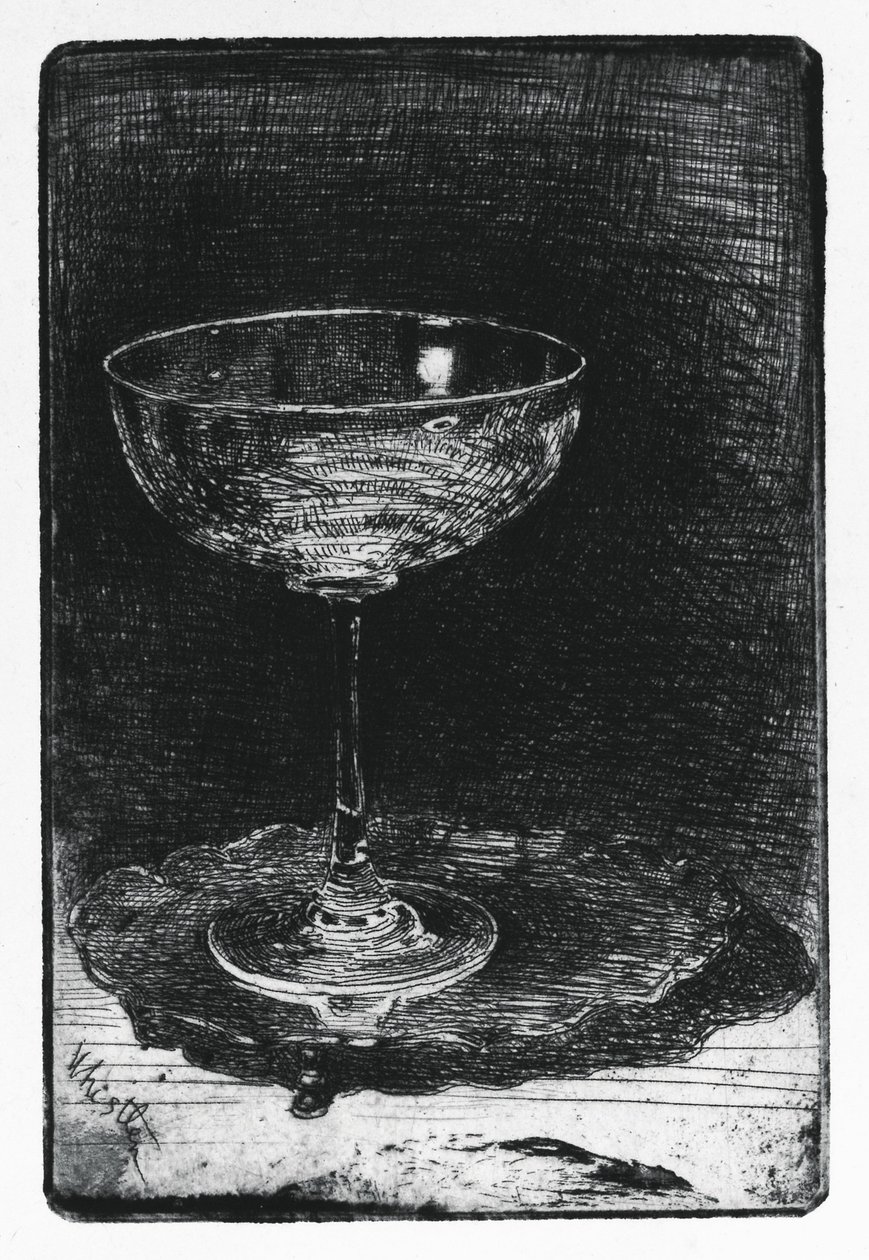 Şarap Kadehi by James Abbott McNeill Whistler