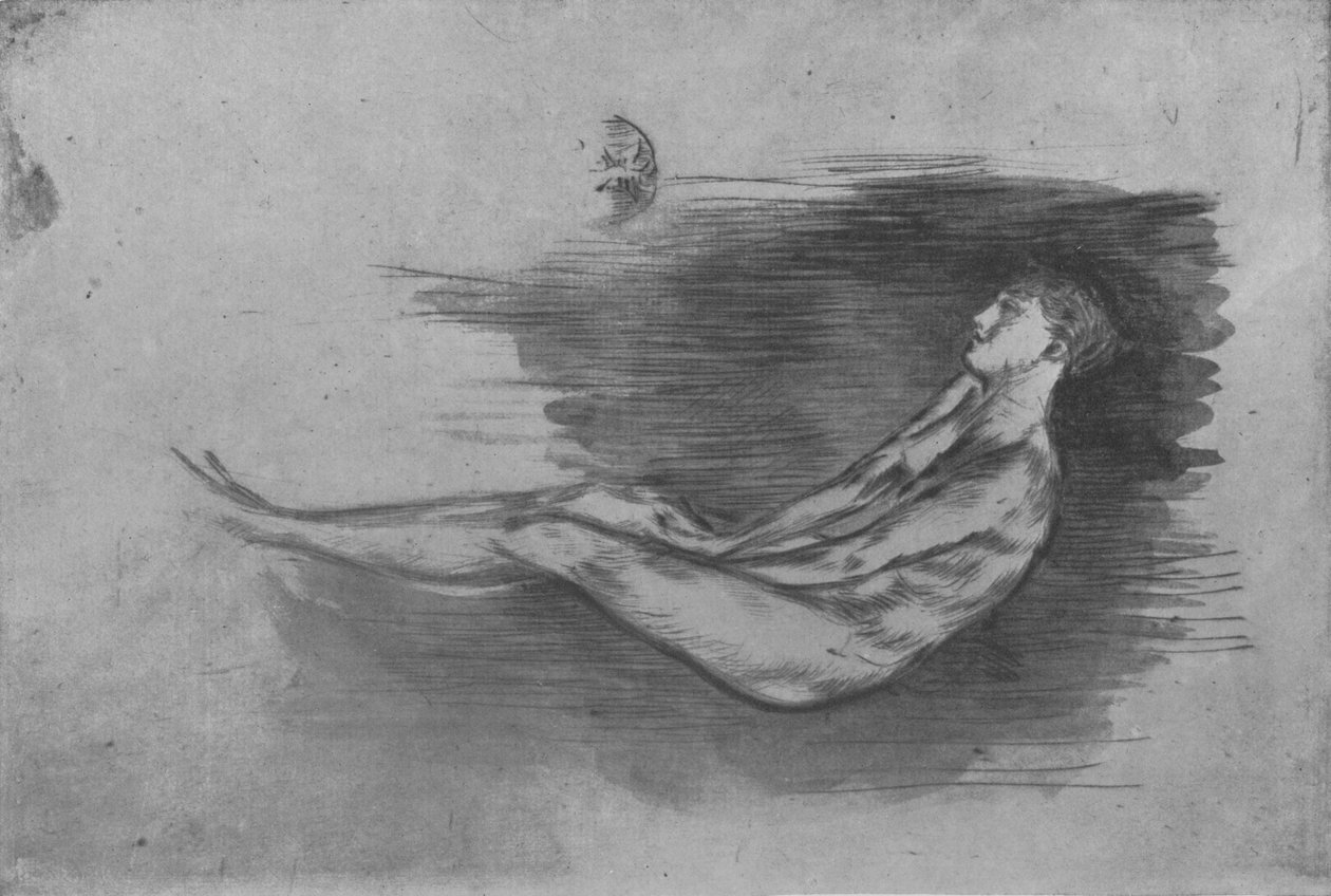 Tillie, Bir Model, 1873, 1904 by James Abbott McNeill Whistler