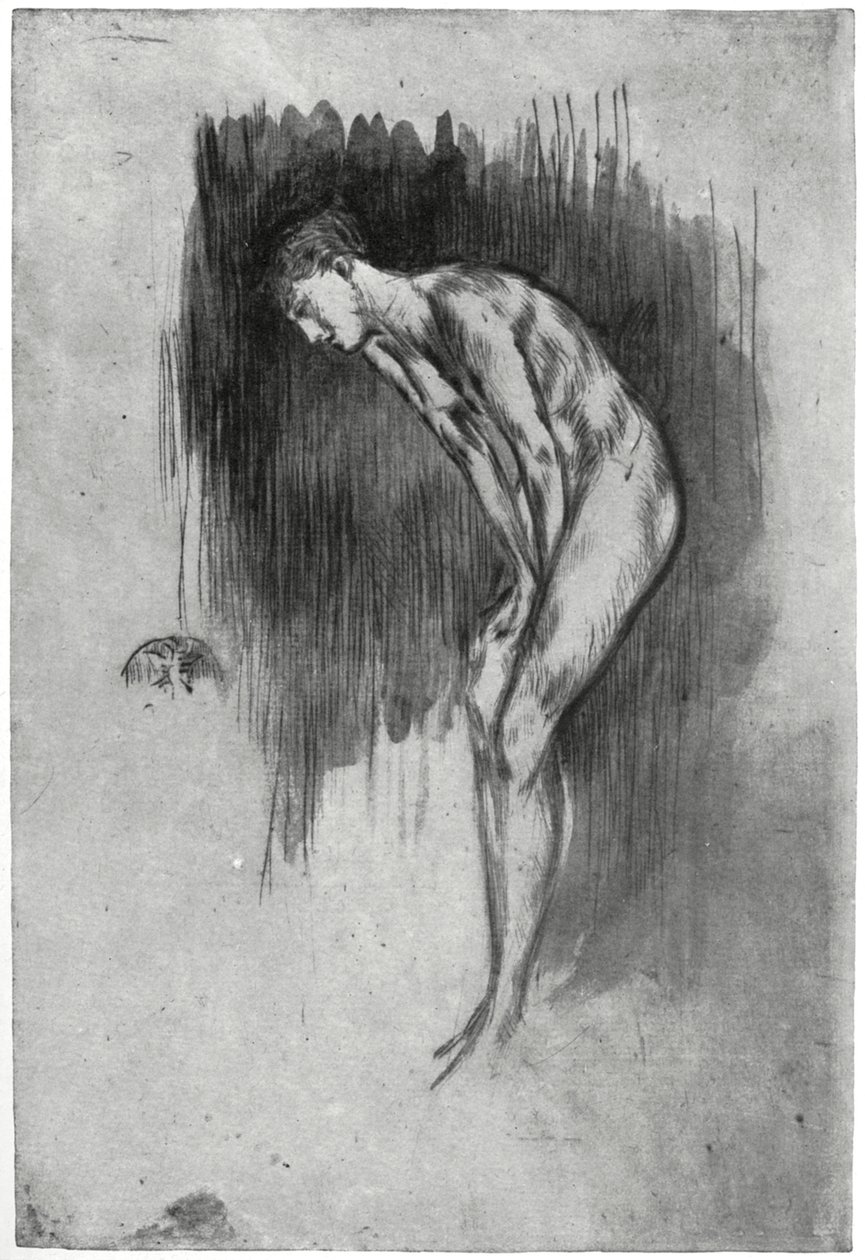 Tillie, bir Model, 1873 1904. by James Abbott McNeill Whistler
