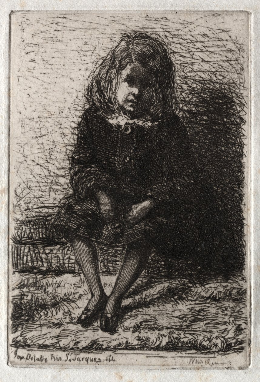 Doğadan On İki Gravür, 1858. by James Abbott McNeill Whistler